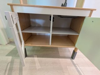 Cocina de juguete con accesorios