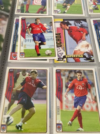 Cromos Numancia Antiguos