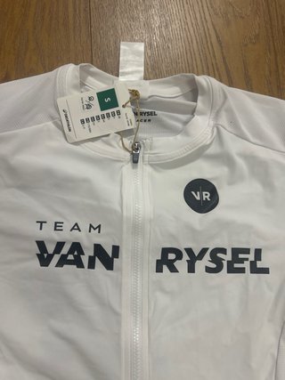 Maillot Van Rysel Team Blanco talla S