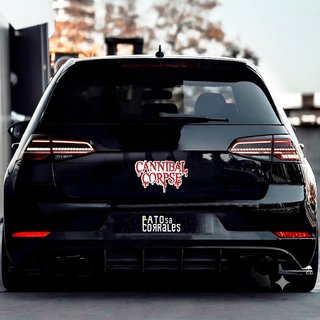 Pegatina Cannibal Corpse Coche