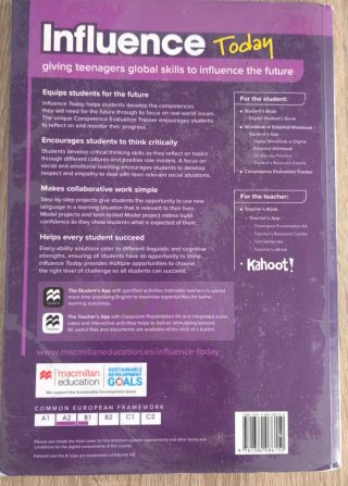 INFLUENCE TODAY 2 Student's book: libro de text...