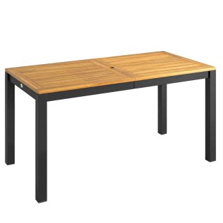 Mesa Comedor Jardín Madera 6 Pers.