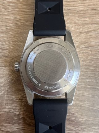 Reloj Cadisen Automático Azul tiffany y Negro