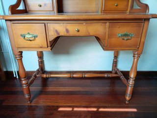 Secreter escritorio madera vintage