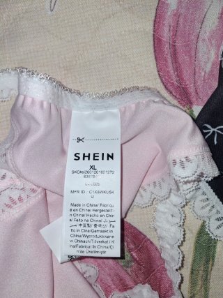4 tangas Shein cerezas talla única