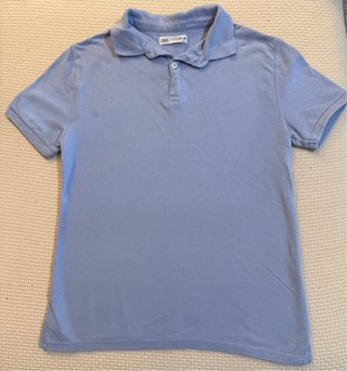 Polo niño Zara azul