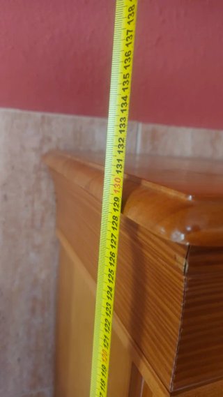 Zapatero de madera maciza de pino