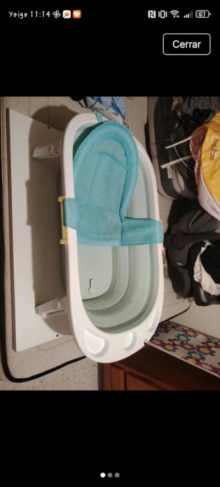 Bañera Plegable Bebé Azul