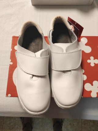 Zapatos SUMO Piel Velcro Blanco Talla 40