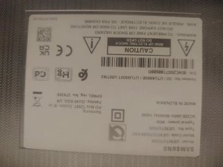 Televisión Samsung Negra
