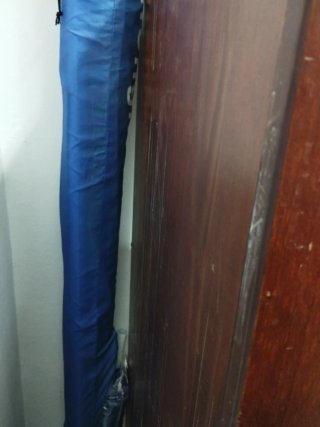 Estantería de madera teka