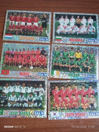 Cromos Mundial 94 USA