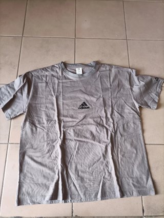 Camiseta Adidas Gris Talla XL