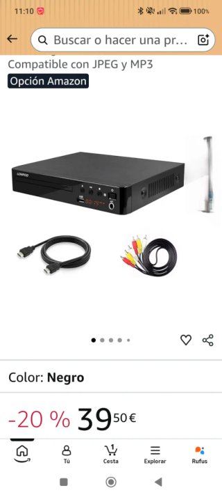 Reproductor DVD LONPOO LP-099