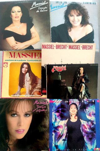 7 Vinilos LP Massiel - Pop Nacional su mejor  trab