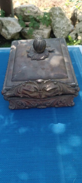 Porta lettere scrivania antico
