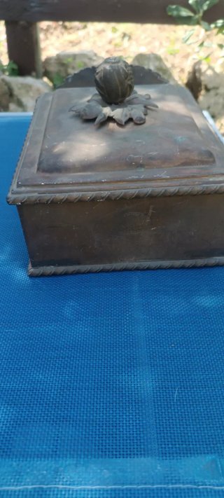 Porta lettere scrivania antico