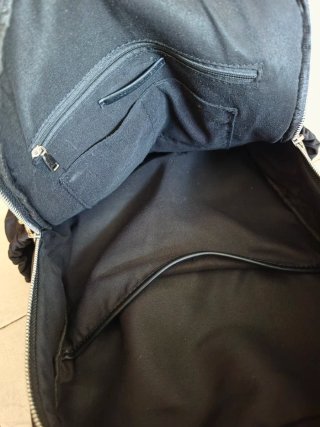 Mochila PACOMARTINEZ negra acolchada