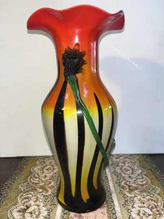 JARRÓN VINTAGE MULTICOLOR