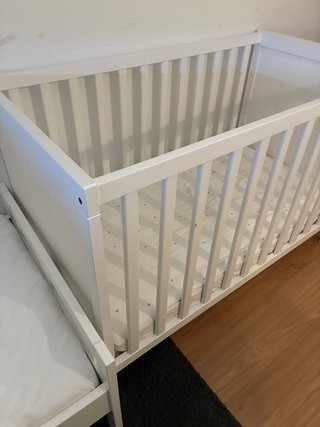 Cuna Ikea SUNDVIK Blanca