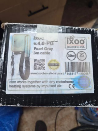 Secador de pelo IXOO para autocaravana