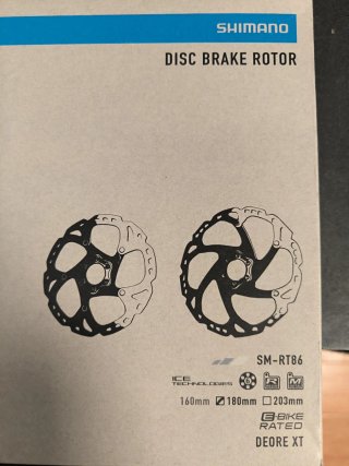 Disco Freno Shimano SM-RT86 Deore XT