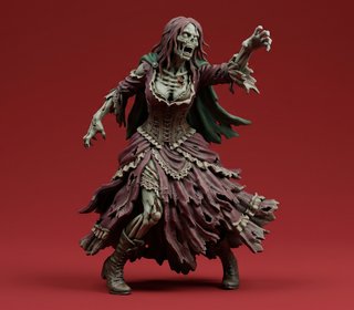 Pack 5 zombies de Strahd. La maldicion de Strahd