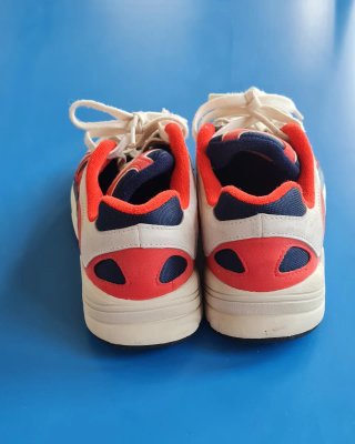Adidas Yung-1 Sneakers Blu/Rosse/Bianche