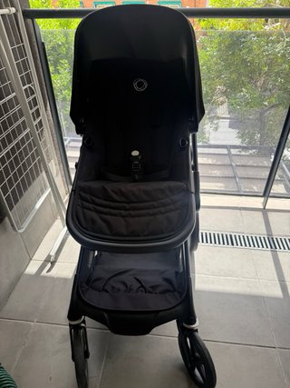 Carro Bugaboo Fox 5 Negro Completo