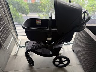 Carro Bugaboo Fox 5 Negro Completo