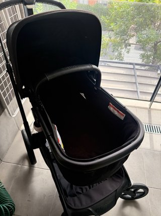 Carro Bugaboo Fox 5 Negro Completo