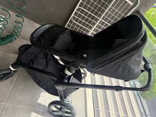 Carro Bugaboo Fox 5 Negro Completo