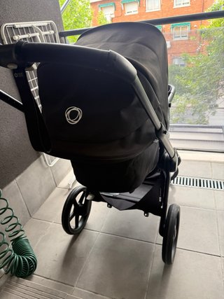 Carro Bugaboo Fox 5 Negro Completo