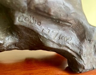 ESCULTURA TORO COSSÍO ED. LIMITADA 176/1000