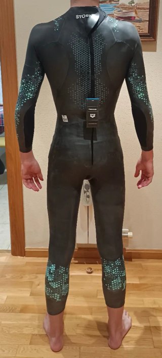 Traje de neopreno Arena Storm gris oscuro talla M