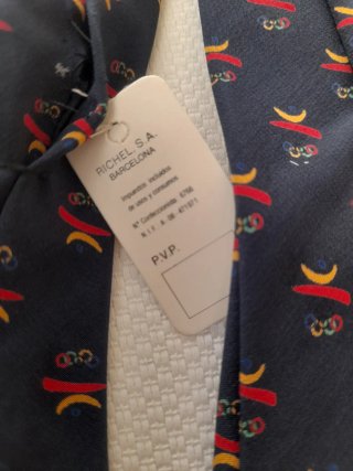 Corbata Olimpiadas Barcelona 92
