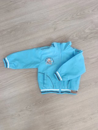 Chaqueta azul pana fina 2 años