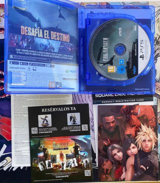 🇪🇸 Final Fantasy VII Rebirth PS5 con Slipcover