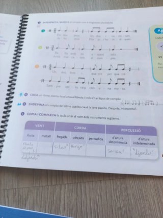 MUSICA NOU ACORDS 5 PRIMARIA CONSTRUINT MONS