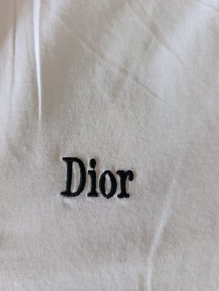 Christian Dior Polo M Blanco Estampado