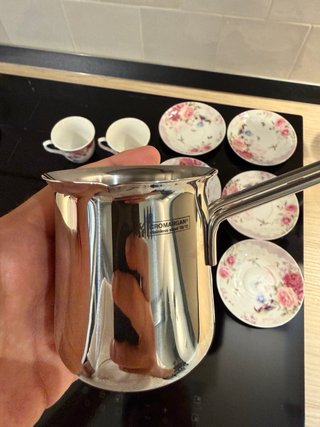 Set 6 Tazas Pequeñas Porcelana Flores
