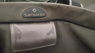 Bolsa de viaje grande Samsonite verde militar