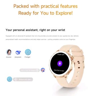 Oppo Watch X2 Mini Smartwatch Glimmer Gold