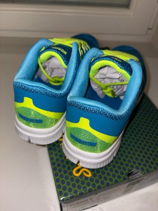 Zapatillas WORKTEAM Azul y amarillo
