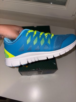 Zapatillas WORKTEAM Azul y amarillo