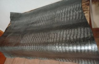 Piel de vacuno efecto cocodrilo