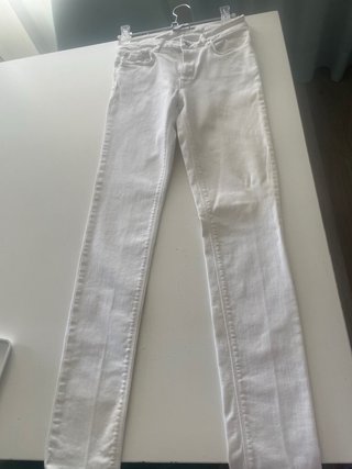 Pantalón Blanco Skinny