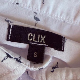 Camicia bambino Clix fantasia fenicotteri