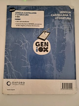 Lengua castellana y literatura 2o ESO