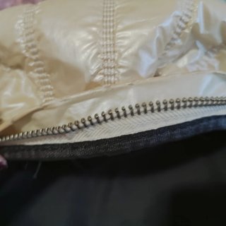 Original Mochila Parfois Crema y Negro